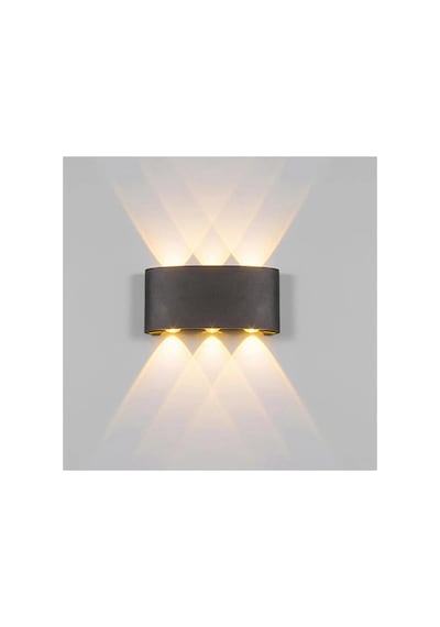 Cata Ct-8011 Haiti 10w Amber Işıklı Led Aplik - Bahçeniz İçin İdeal Aydınlatma Çözümü Siyah