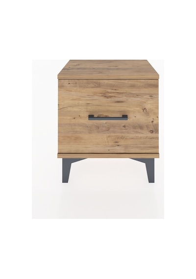 Arges Komodin Tek Çekmeceli 44x30x48 Çam-çam Atlas Çam