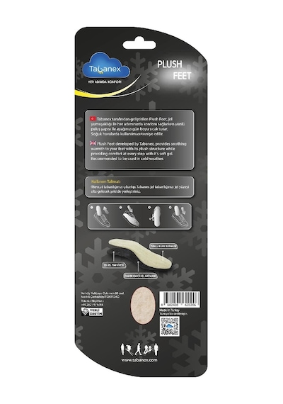 Tabanex Plush Feet Jel Tabanlık - Kadın