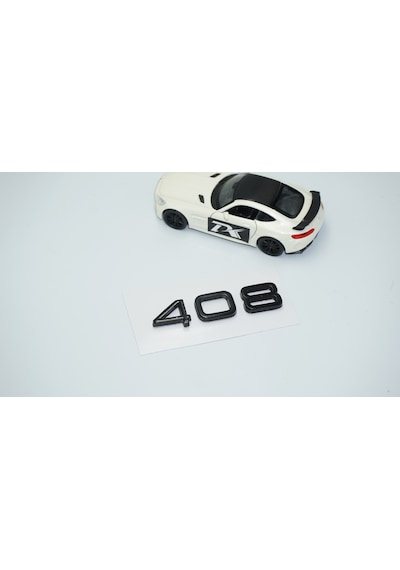 Dk Tuning Peugeot 408 Bagaj 2022+ Siyah Abs Logo Amblem