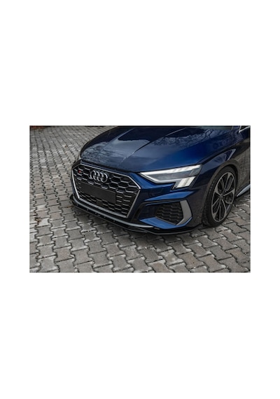 Audi A3 S-line Sportback 8y 2020-2024 Body Kit Seti Ön Lip Marşpiyel Difüzör Flap Spoiler