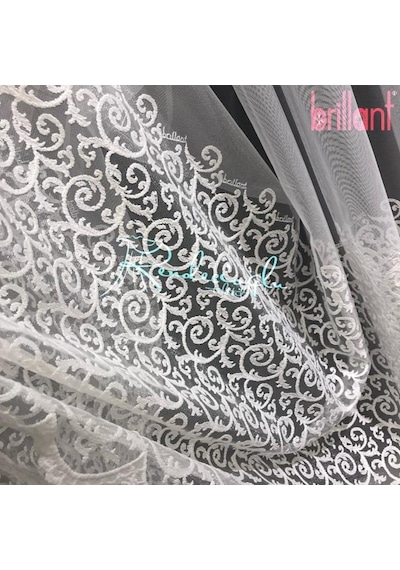Tül Perde Rex Desen 00U44731 Kodlu Ürün Brillant Marka Çok Renkli