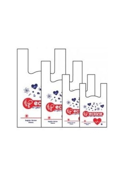 Baskılı Atlet Poşet 4 No 35x55