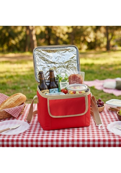 11 Lt Midi Lux Outdoor Kamp Termal Çanta-297 Kırmızı