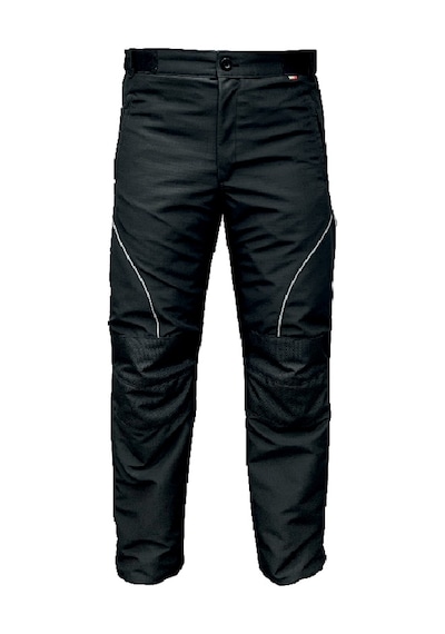 Forte GT 1095 Yandan Fermuarlı Motosiklet Pantolonu Kırmızı Siyah