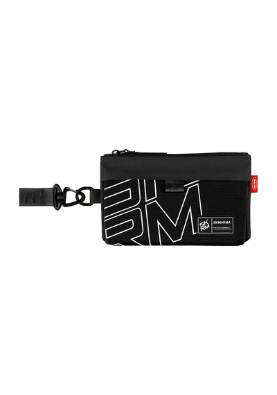 Skinarma Clutch Jager Boyun Askı Kayışlı Çapraz Vücut Çantası Siyah