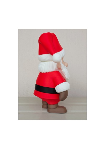 Noel Baba Figür 20cm-3d Baskı-kolleksiyonluk Biblo