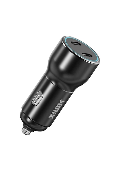 50w Pd Çift Usb-c Çıkışlı Araç Şarj Cihazı Başlık C-500