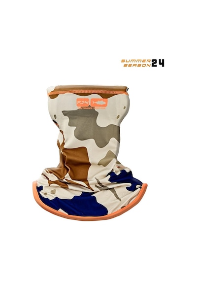 Fujin Pro Angler Neck Gaiter Boyunluk Natural Camo Çok Renkli