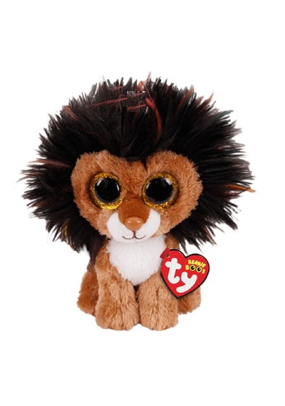 Ty Beanie Boos Ramsey Aslan Peluş 15 Cm Kahverengi