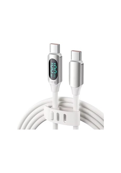 Series 100w 200 Cm Pd Type-c Şarj Kablosu Beyaz Diğer