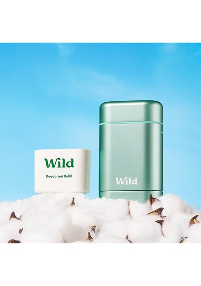 %98 Natural Stick Deodorant Kutu Ve Refill Fresh Aqua Case Ve Fresh Cotton & Sea Salt 40 G.