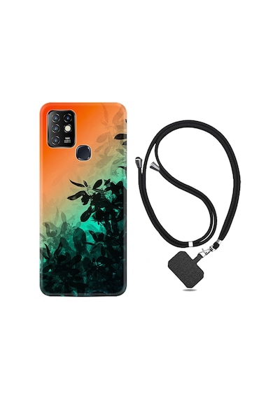 Samsung Uyumlu A51 Kılıf Silikon Desen Colorful Astronot 1727
