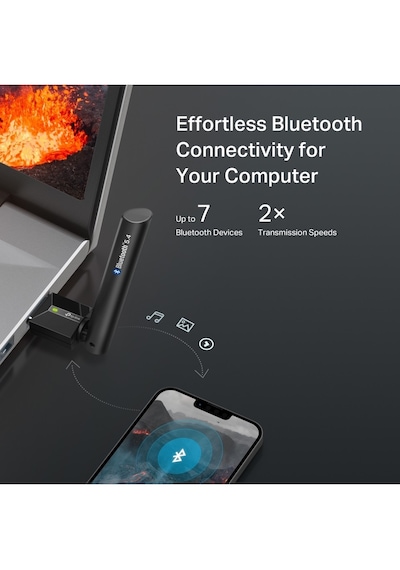 Tp-link Ub500 Plus Bluetooth 5.4 Ayarlanabilir Antenli Usb Adaptör