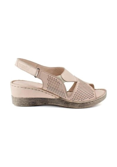 Venüs 21981113 Kadın Deri Sandalet 21981113-R0152 Bej