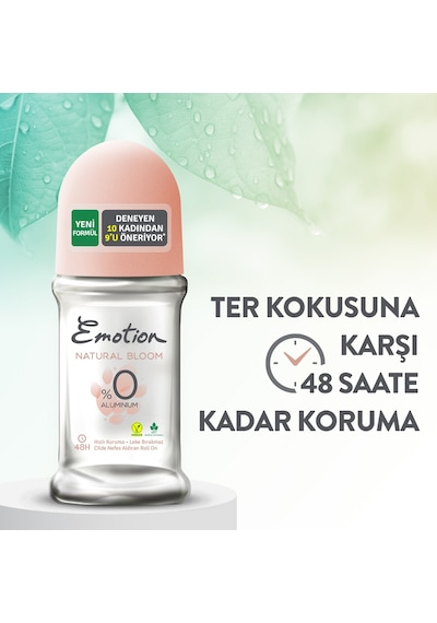 Emotion Natural Bloom Kadın Roll On 3 x 50 ML