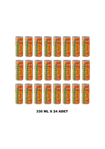 Meysu Portakal Aromalı Gazoz 330 Ml X 24 Adet