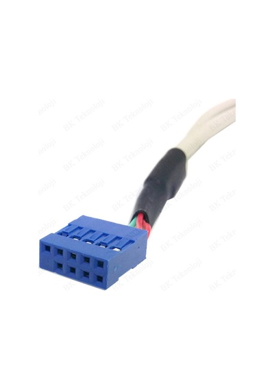 PC Anakart 9 Pin Header 2 Port USB 2.0 Anakart Arka Panel Genişle