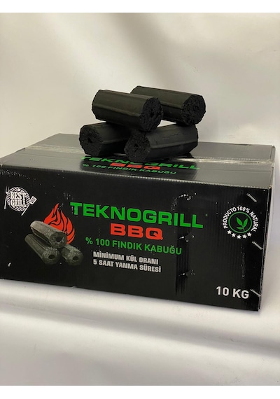 Narım Fındık Kabuğu Mangal Kömürü 10 Kg