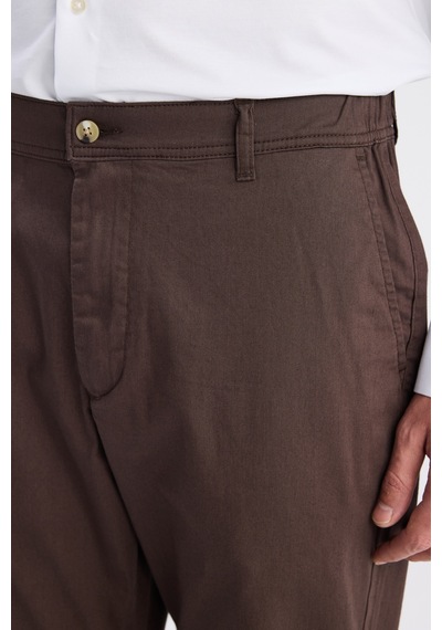 D's Damat Ds Damat Relaxed Fit Pilesiz Kahverengi Gabardin Chino Pantolon 6hcc3ı303777m Çok Renkli
