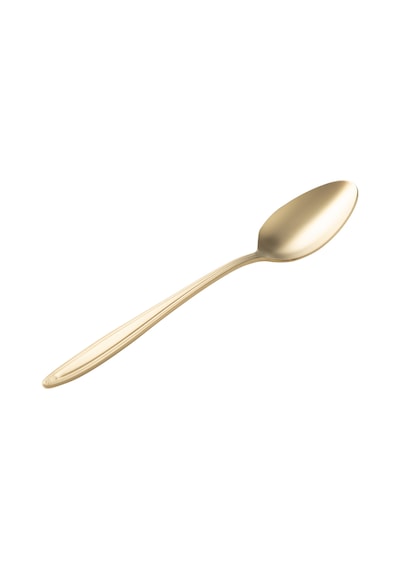Mudo Home Essen 18 Parça Tatlı Çatal Kaşık Bıçak Seti Mat Gold Altın