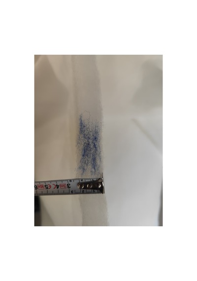 Vatka Elyaf 150gr./m² En:100cm/boy:200cm - Sarma Elyaf - Yorgan Elyafı - Mont Elyafı Beyaz 150gr./m²