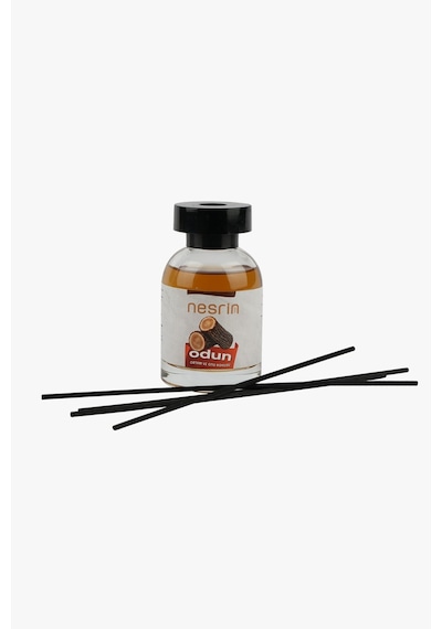 Nesrin 120 Ml Çubuklu Oda Kokusu Odun Bambu Koku, Kalıcı Ortam Kokusu Ve Dekoratif Cam Şişe - 8690352728213od