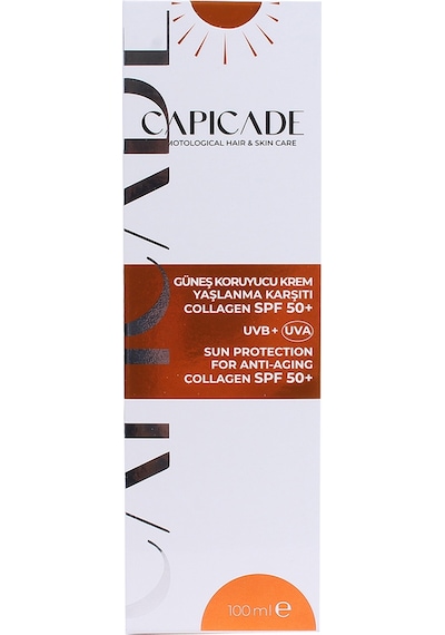 Capicade Collagen Güneş Koruyucu Krem Spf 50+ 100 ML