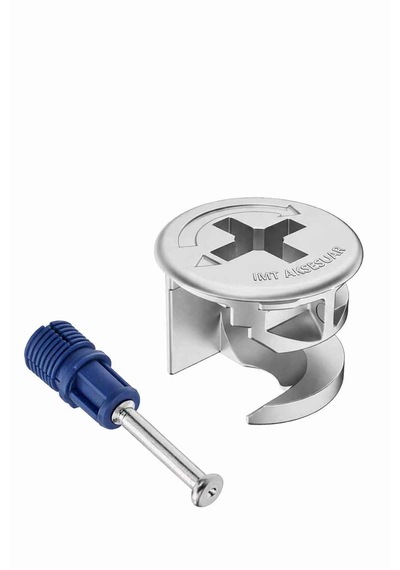 8 Mm Kendinden Dübelli Minifix Gövde Ve Mil Seti - Mobilya Bağlantı Elemanı 50 Parça Metalik