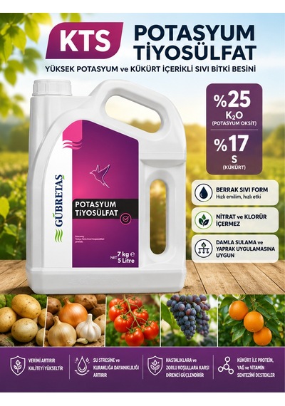 Gübretaş Kts Potasyum Tiyosülfat 5lt 5 LT