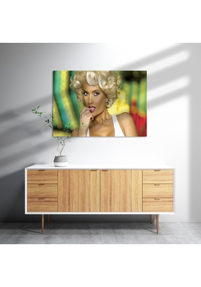 Cakasepetim Marilyn Monroe Düşünceli Ahşap Mdf Tablo