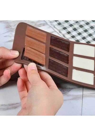 Çikolata Kalıbı Silikon - Mini Tablet