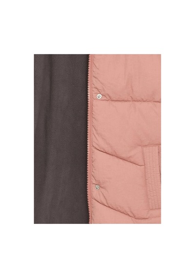 LC Waikiki Lcw Kids Pembe Kapüşonlu Kız Çocuk Kaban Dusty Rose