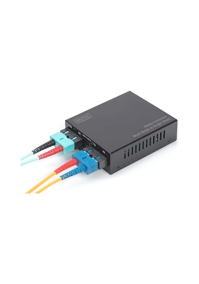 Digitus Dn-82120-1 Media-rate Converter, 10-100-1000base-t - 1000