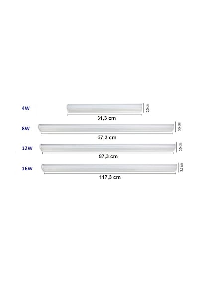 Mutfak Tezgah Işığı Led Bant Armatür Mutfak Led Tezgah Led 220V
