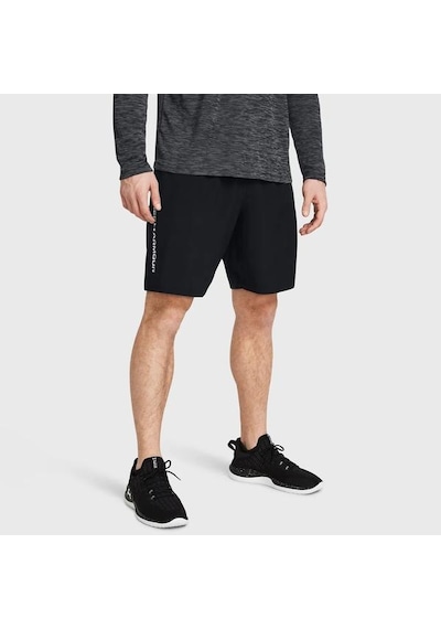 Under Armour Wordmark Erkek Siyah Polo Yaka Tişört