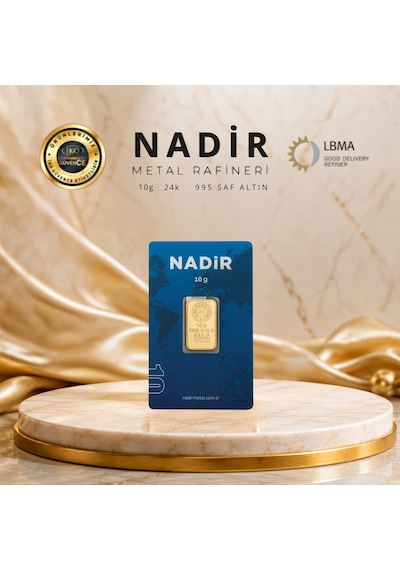 2 Adet 10 Gr 24 Ayar Altın 995
