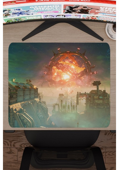 Split Fiction Kaymaz Dikişli Kauçuk Oyuncu Mousepad V2 - 48x40 Xl Gaming Mouse Pad Fare Altlığı