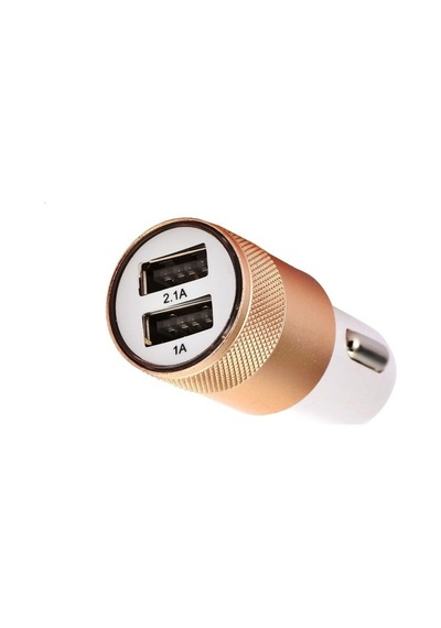 Space Çakmak Soketi Çift Usb'Li-Altın / Icca84-1 556657687