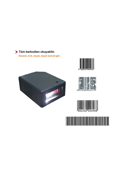 Maxwera Mw-101R 2D Barkod Okuyucu-Rs232/Com