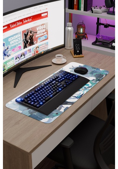 Shenhe Genshin Impact Anime Gacha V2 - 70x30 Xl Gaming Mouse Pad Fare Altlığı