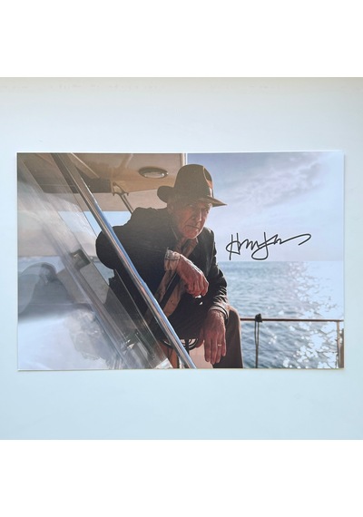 Harrison Ford 20x30 Cm Boyutunda El İmzalı Fotoğraf Ömür Boyu Co