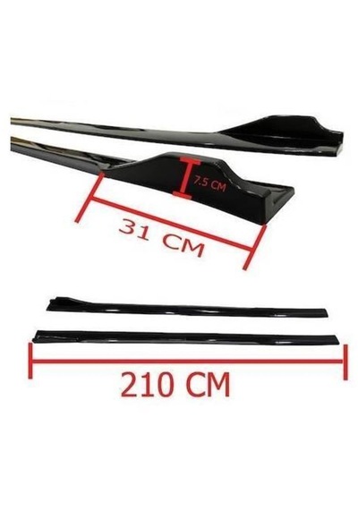 Universal Piano Black Kulaklı Flaplı Marşpiyel Lipi Bıçağı Kırmızı