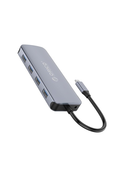 Type-c To Usb 3.0 Hdmı 4k 30hz Vga Rj45 Sd Tf Aux Pd Dönüştürücü Hub