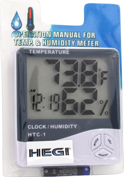 Hegı Lcd Ekranlı Dijital Termometre Ve Nem Ölçer-26272