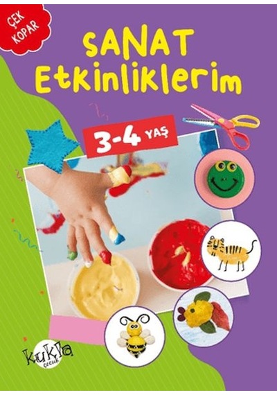 Sanat Etkinliklerim 3-4 Yaş - Ybve-726499
