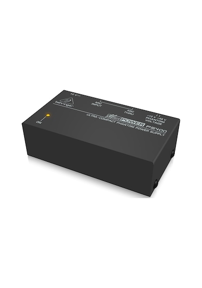 Behringer Ps400 Ultra-Compact Phantom Power Supply Behringer Ps400 Ultra-Compact Phantom Power Supply