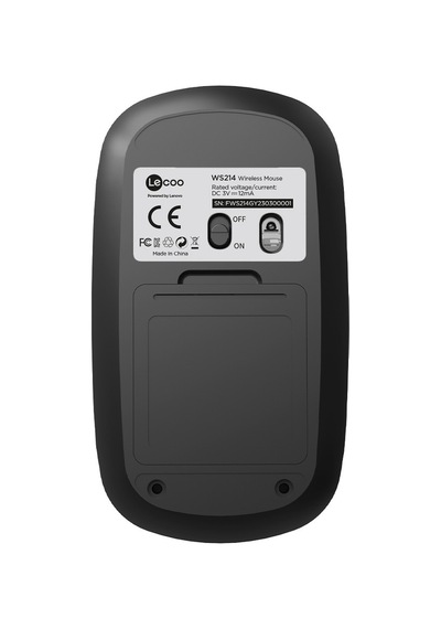 Lecoo Ws214 Kablosuz 1200dpı 3 Tuşlu Optik Mouse Gri Ws214
