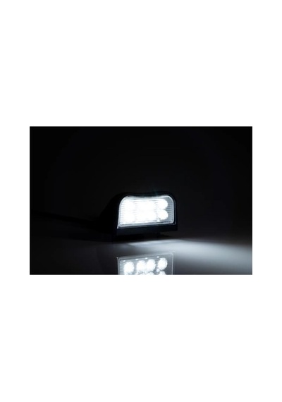Frıstom 12v-30v Plaka Lambası 8 Ledli Siyah 100 X 50 Mm E9