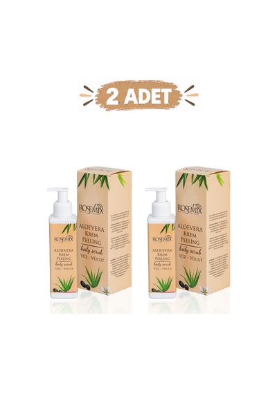 Rosemix - 639 - - Alovera Krem Peeling 120 Ml - 2 Adetlik - Shophnrl - Set Ürün